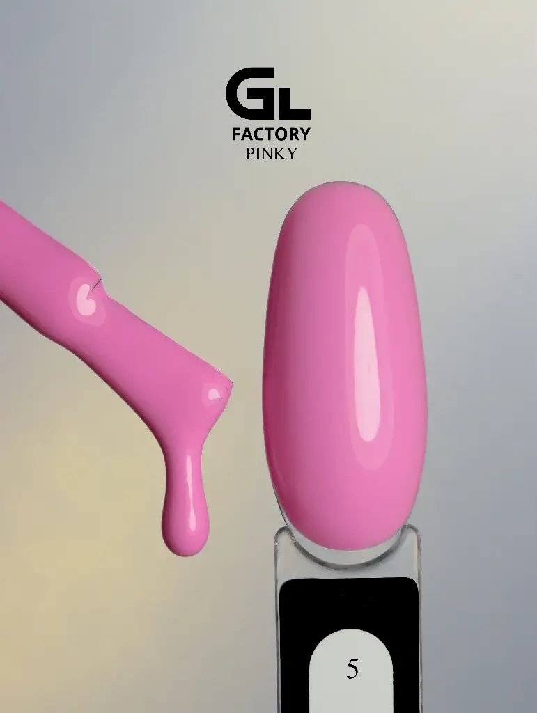 GL 1014 BLACK Gel Polish Pinky 05 15g TPO FREE