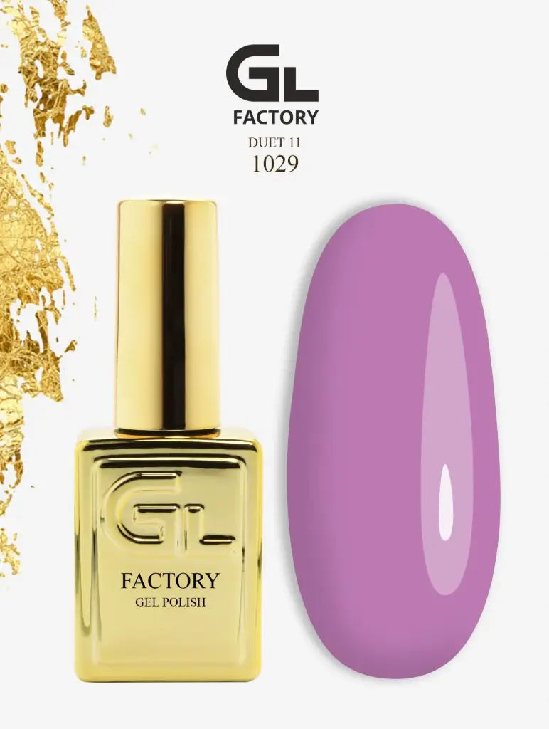 GL 1029 GOLD Gel Polish Duet 11 15g TPO FREE