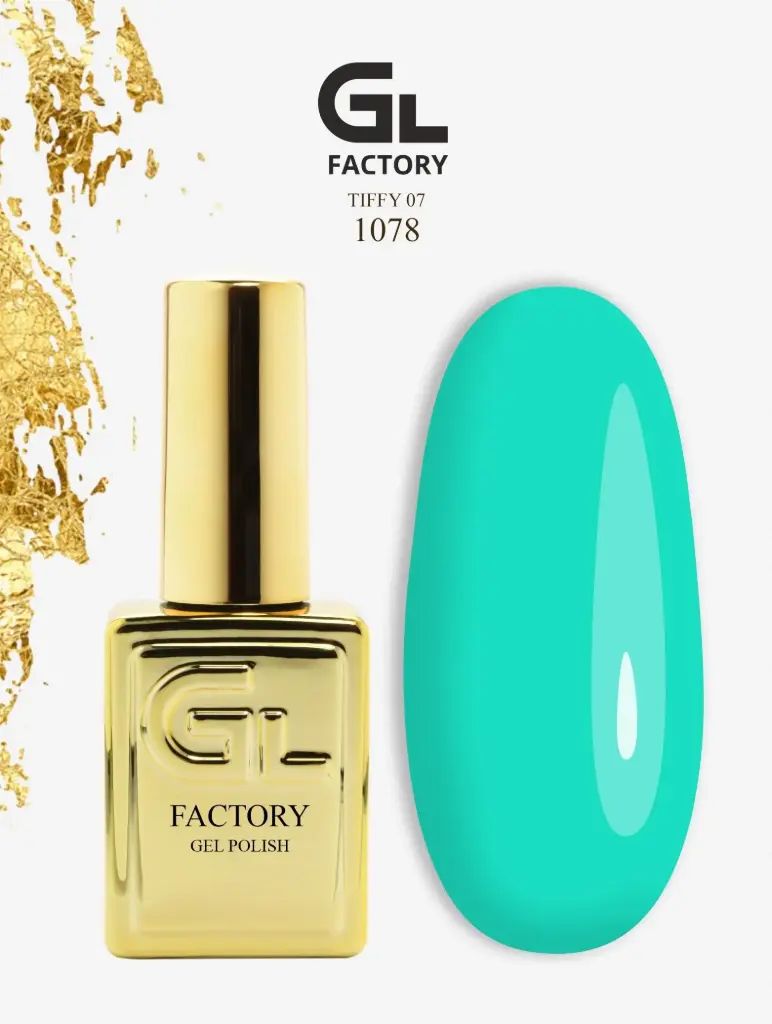 GL 1078 GOLD Gel Polish Tiffy 07 15g TPO FREE