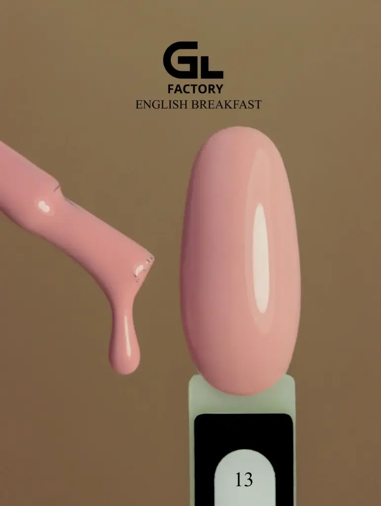 GL 1131 BLACK Gel Polish English Breakfast 13 15g TPO FREE