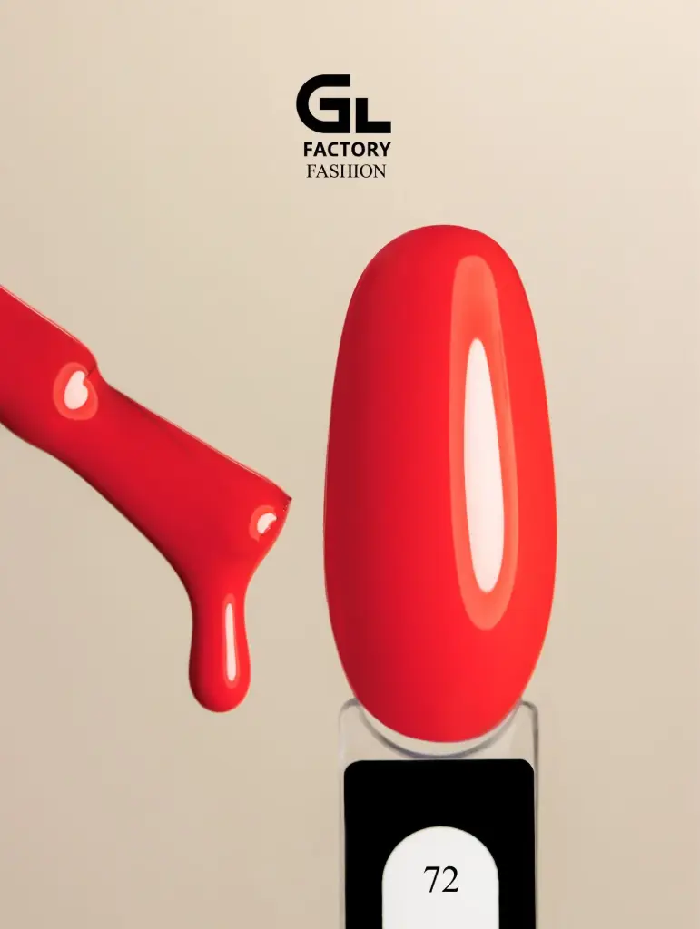 GL 1182 BLACK Gel Polish Fashion 072 15g TPO FREE