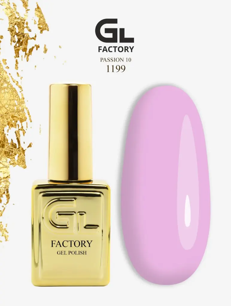 GL 1199 GOLD Gel Polish Passion 10 15g TPO FREE