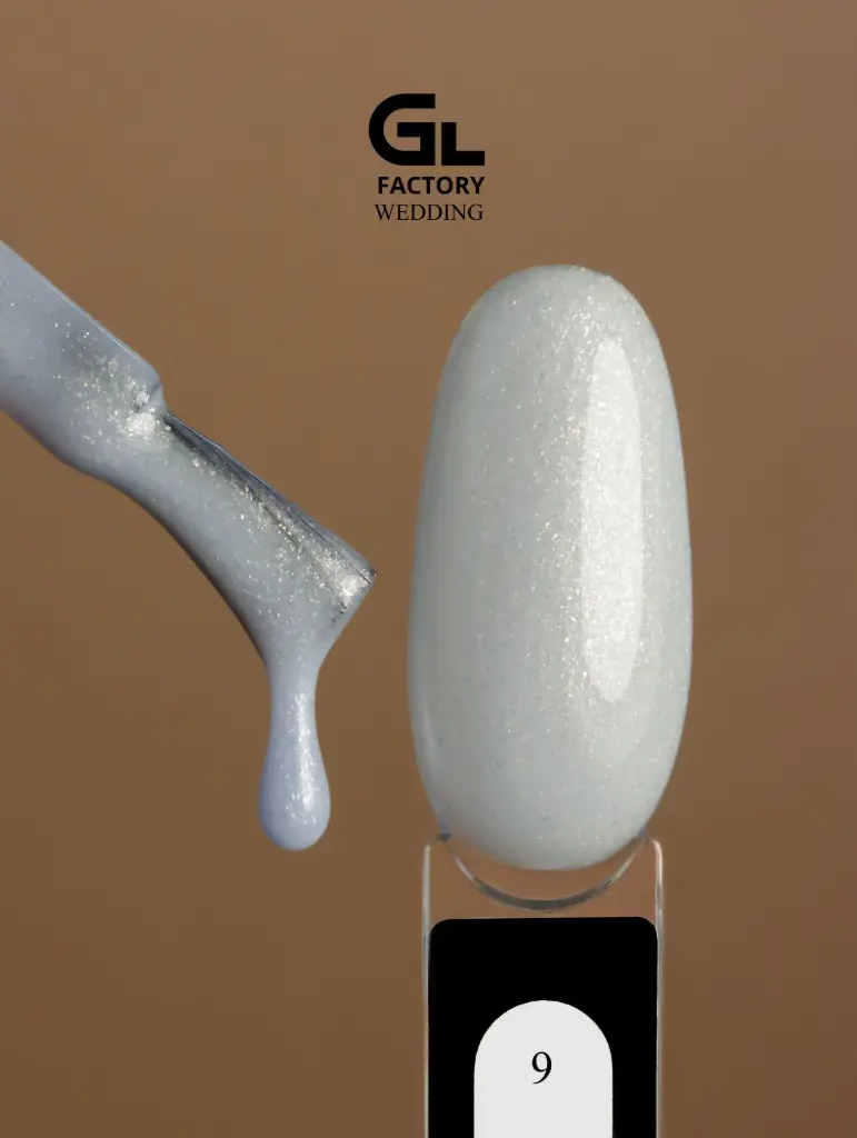 GL 2080 BLACK Gel Polish Wedding 09 15g TPO FREE