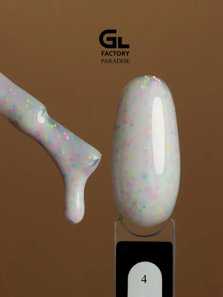 GL 2136 BLACK Gel Polish Paradise 04 15g TPO FREE