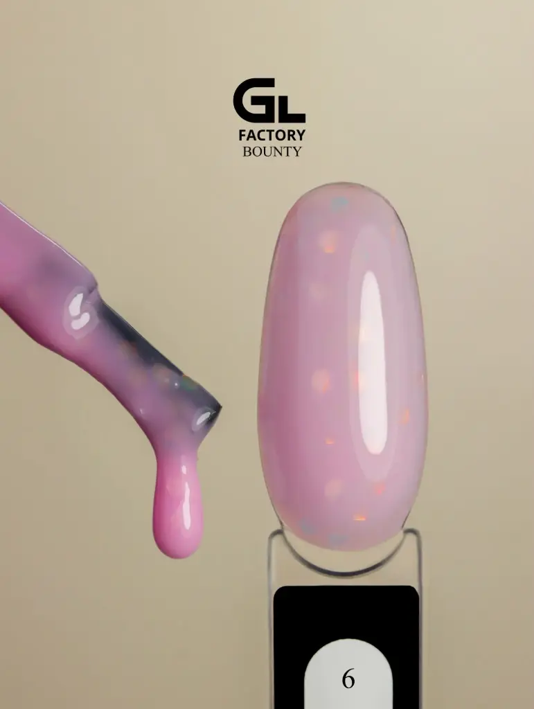 GL 2172 BLACK Gel Polish Bounty 06 15g TPO FREE