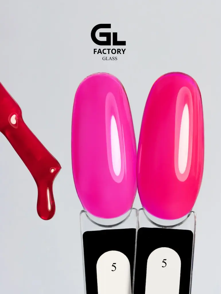 GL 2202 BLACK Gel Polish Glass 05 15g TPO FREE