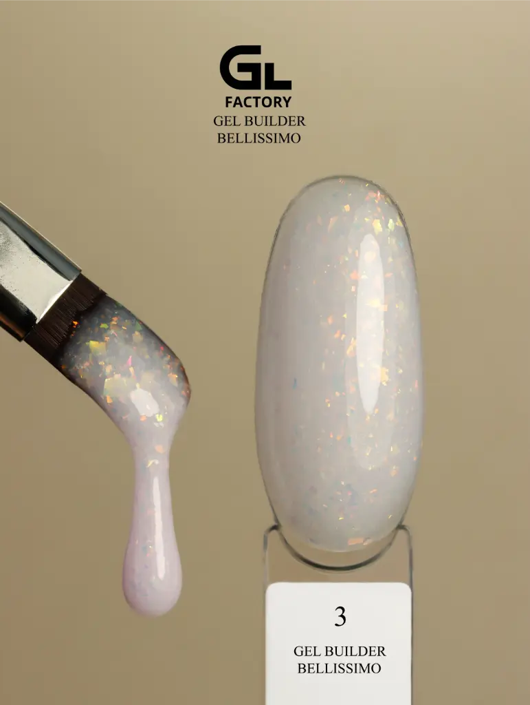 GL 3136 Gel Builder Bellissimo 03 30g TPO HEMA FREE