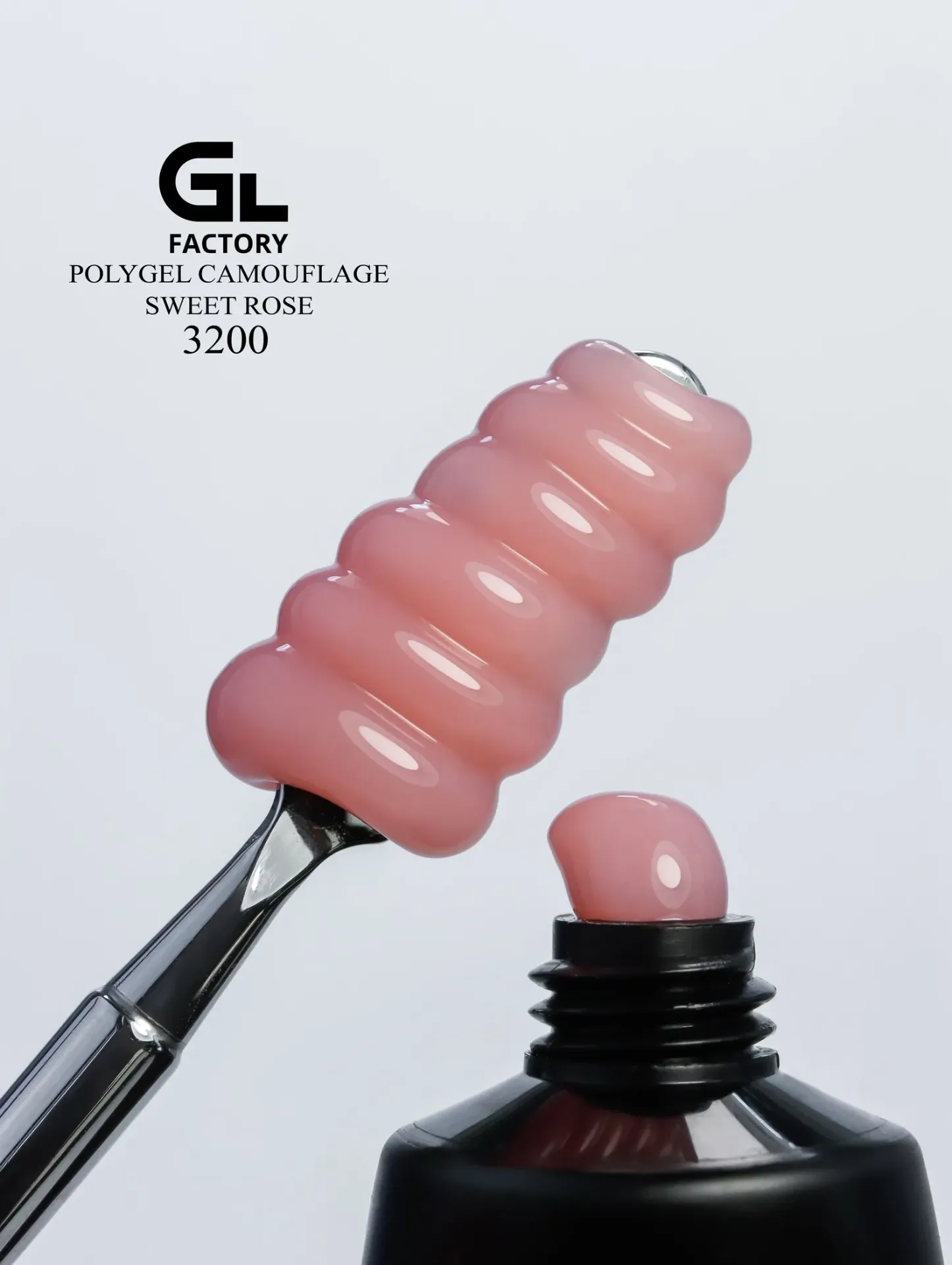 GL 3200 PolyGel Camouflage Sweet Rose 30gr TPO HEMA FREE