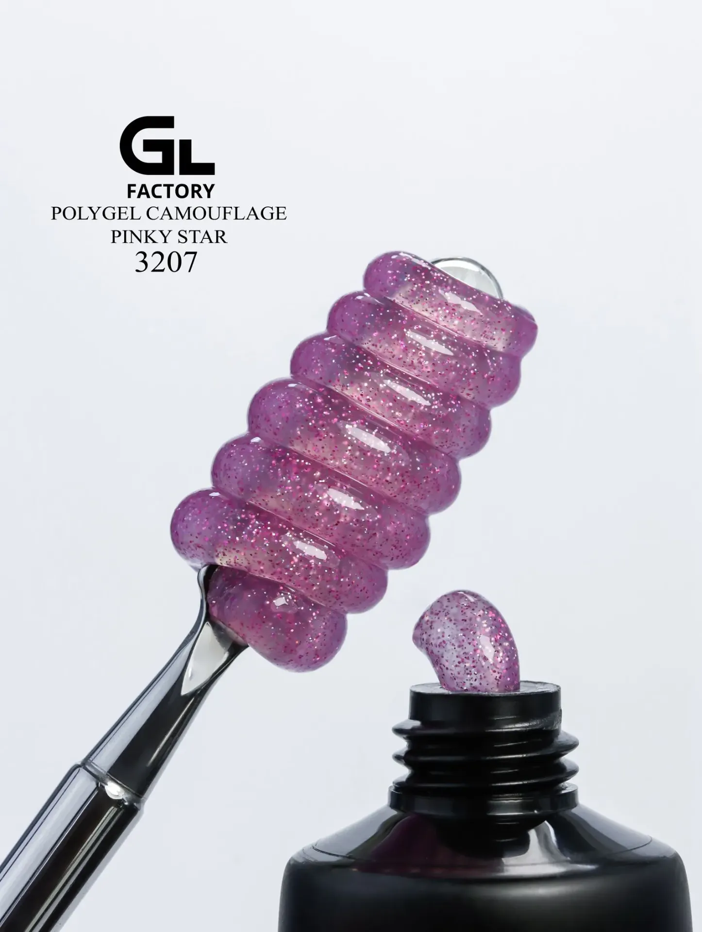 GL 3207 PolyGel Camouflage Pinky Star  30gr TPO HEMA FREE