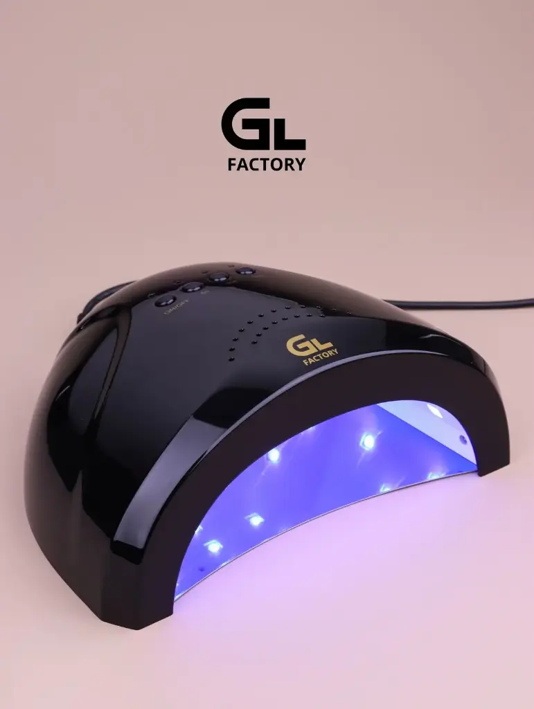 GL Hand Pillow Nail Lamp 380W (Black)