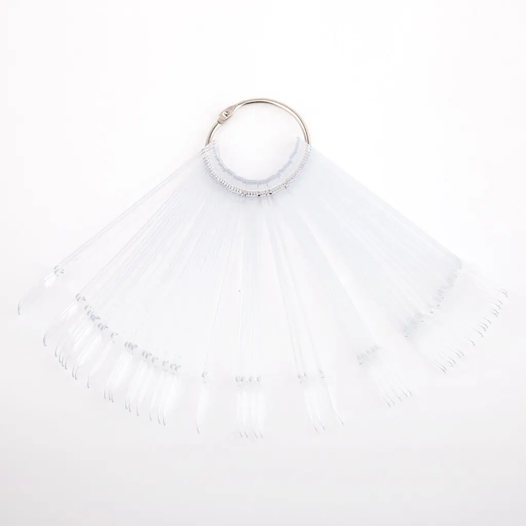 Tips on the ring 50 pcs (matt clear)
