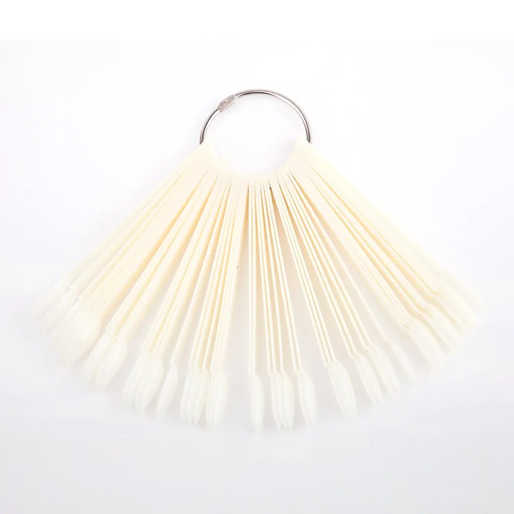Tips on the ring 50 pcs (white)